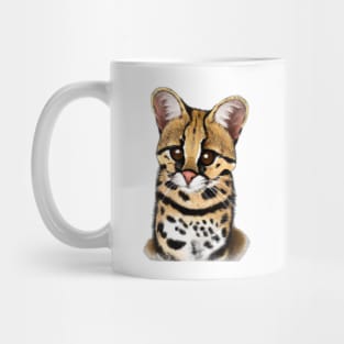 Cute Margay Drawing Mug